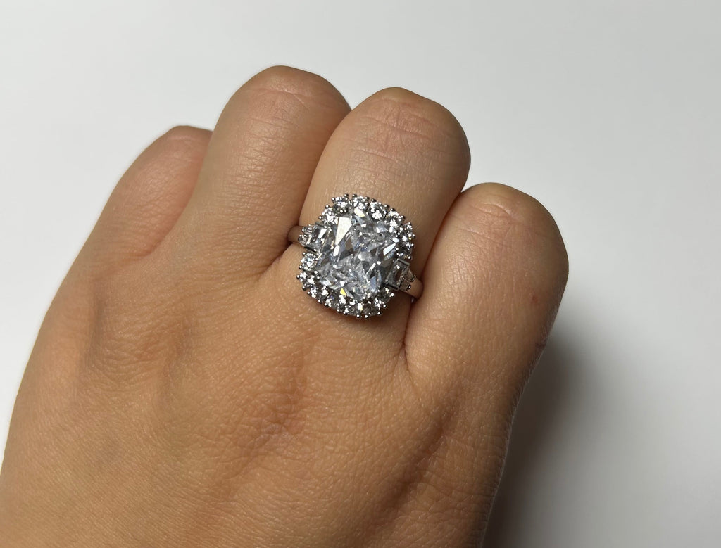 Cushion Cut Halo Ring — The One & Only