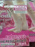 Kiss Beauty Foot Spa Deluxe Pedicure Kit 4-in-1
