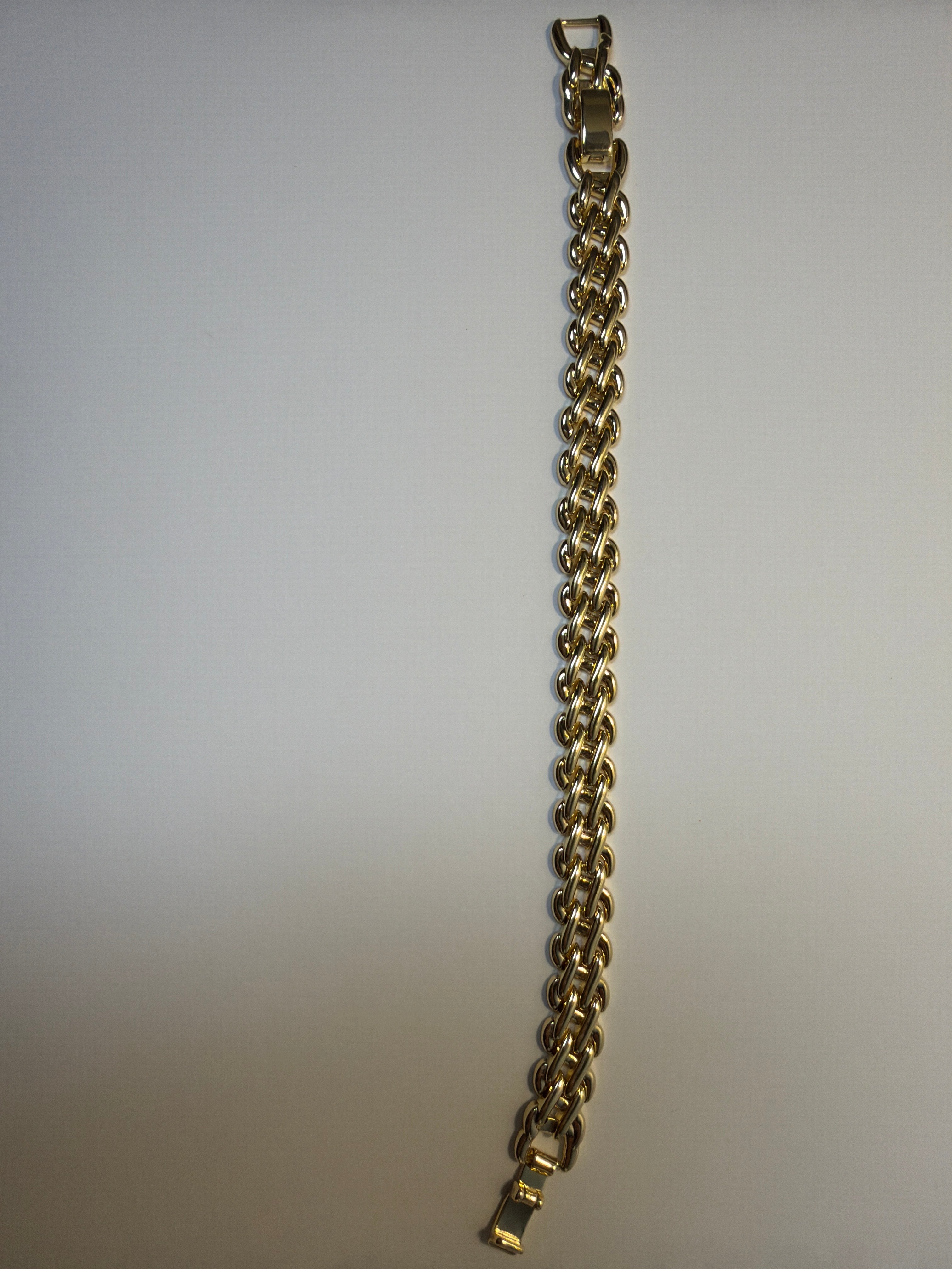 Woven Chain Link Bracelet