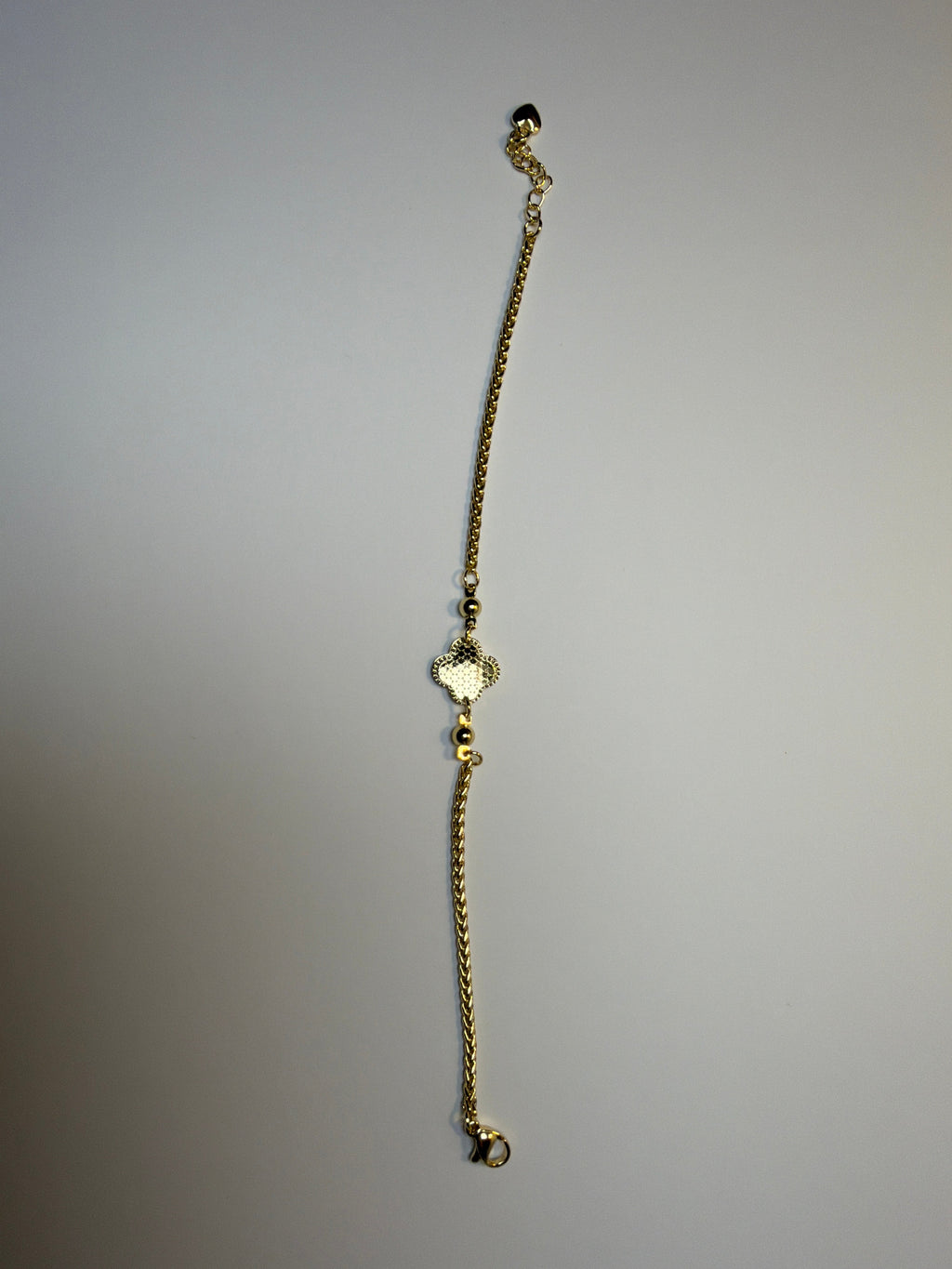 Gold Clover Bracelet