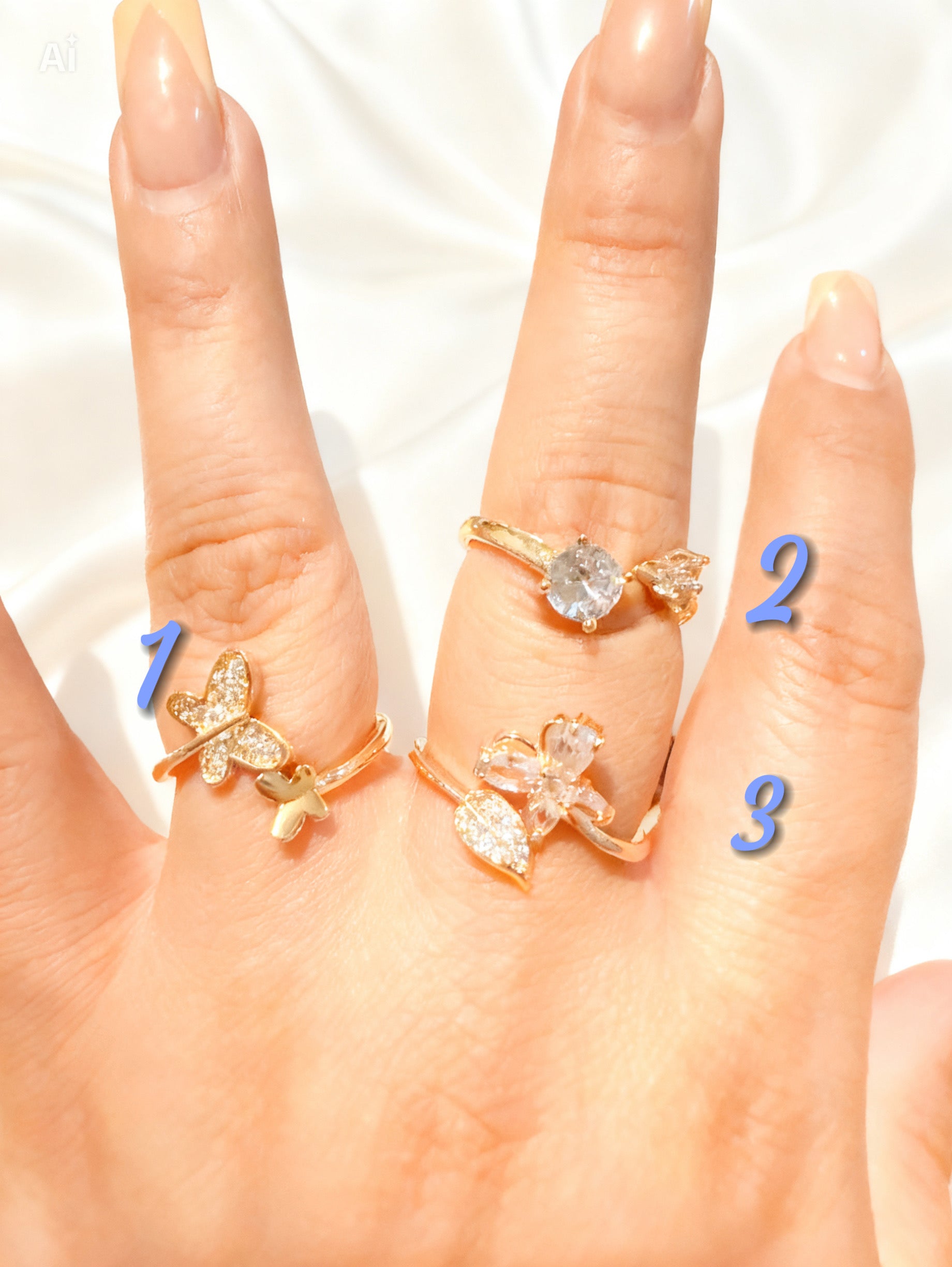 Anillos Mariposa