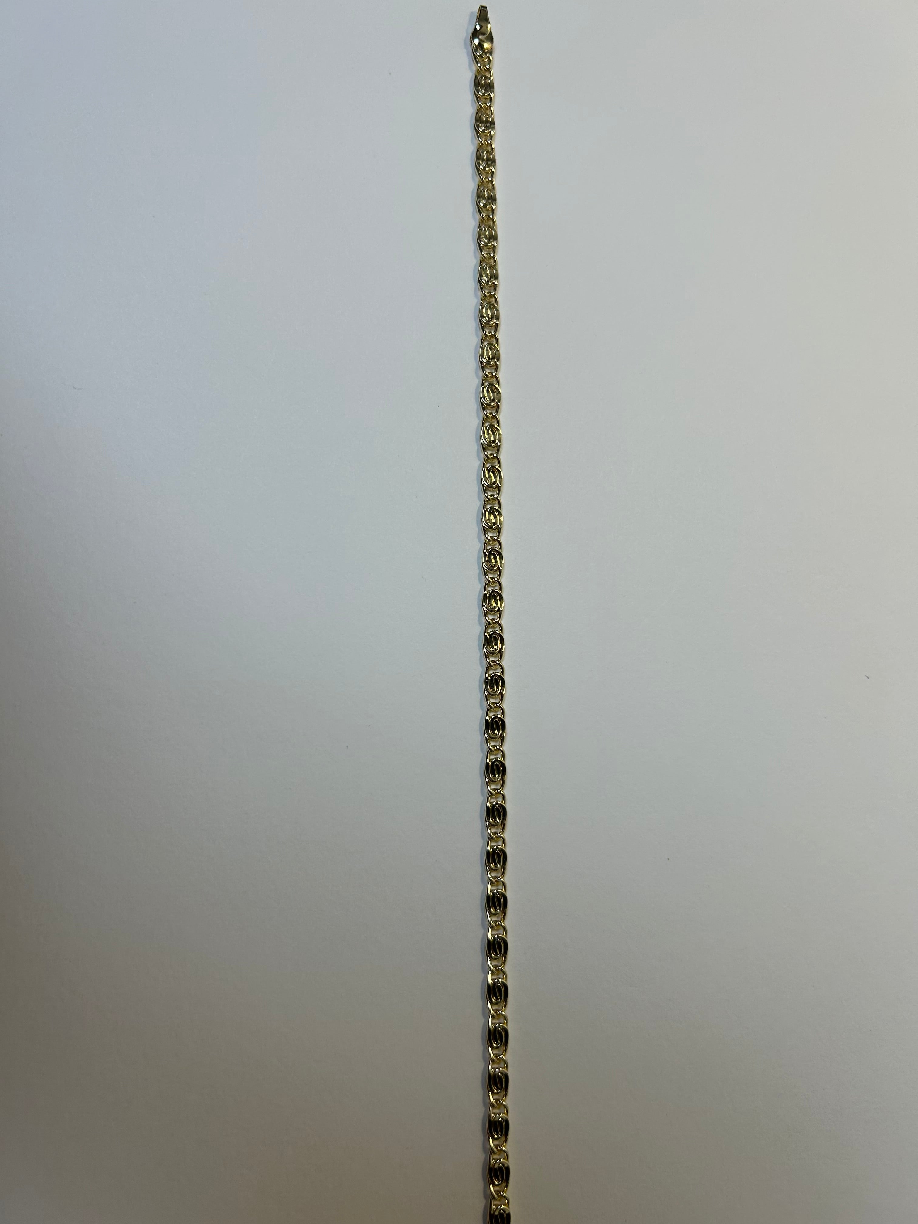 Gold Byzantine Chain Anklet