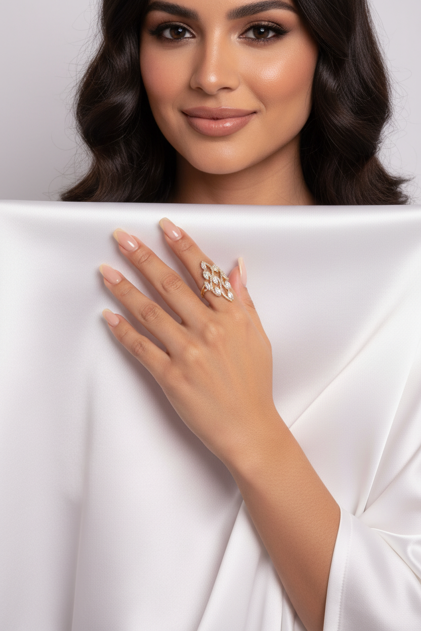 Anillo Hoja modelo