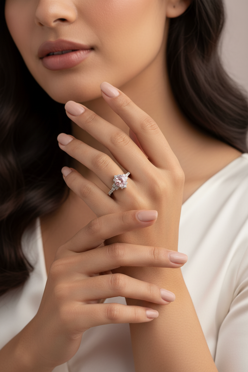 Anillo Princesa Rosa - Modelo