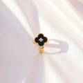 Anillo Trébol Negro