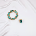 Anillo y Brazalete Set Champagne