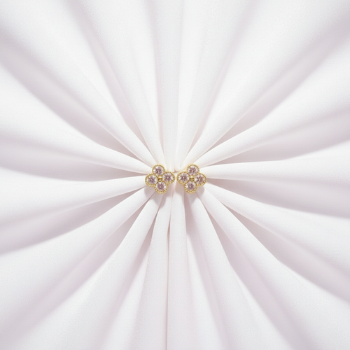 Aretes Flor - Flat Lay v2