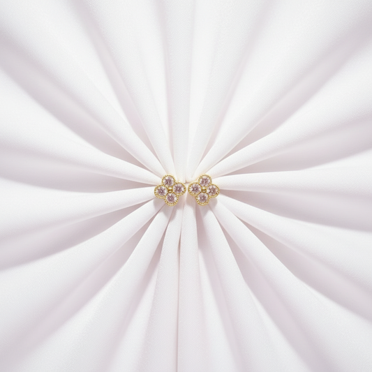 Aretes Flor - Flat Lay v2