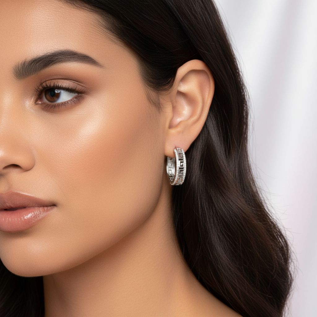Aretes Ovalados - Modelo