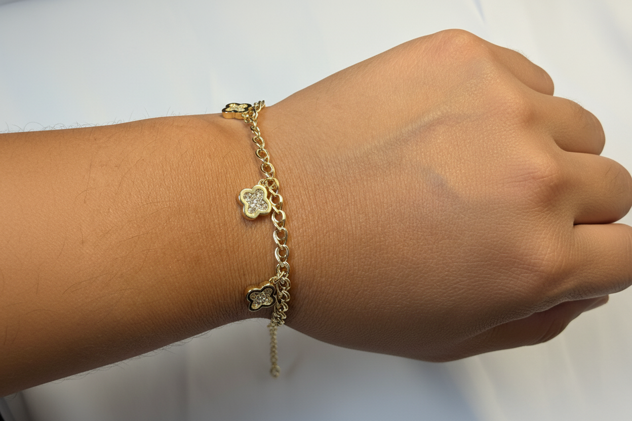 Bracelet Wrist White Background