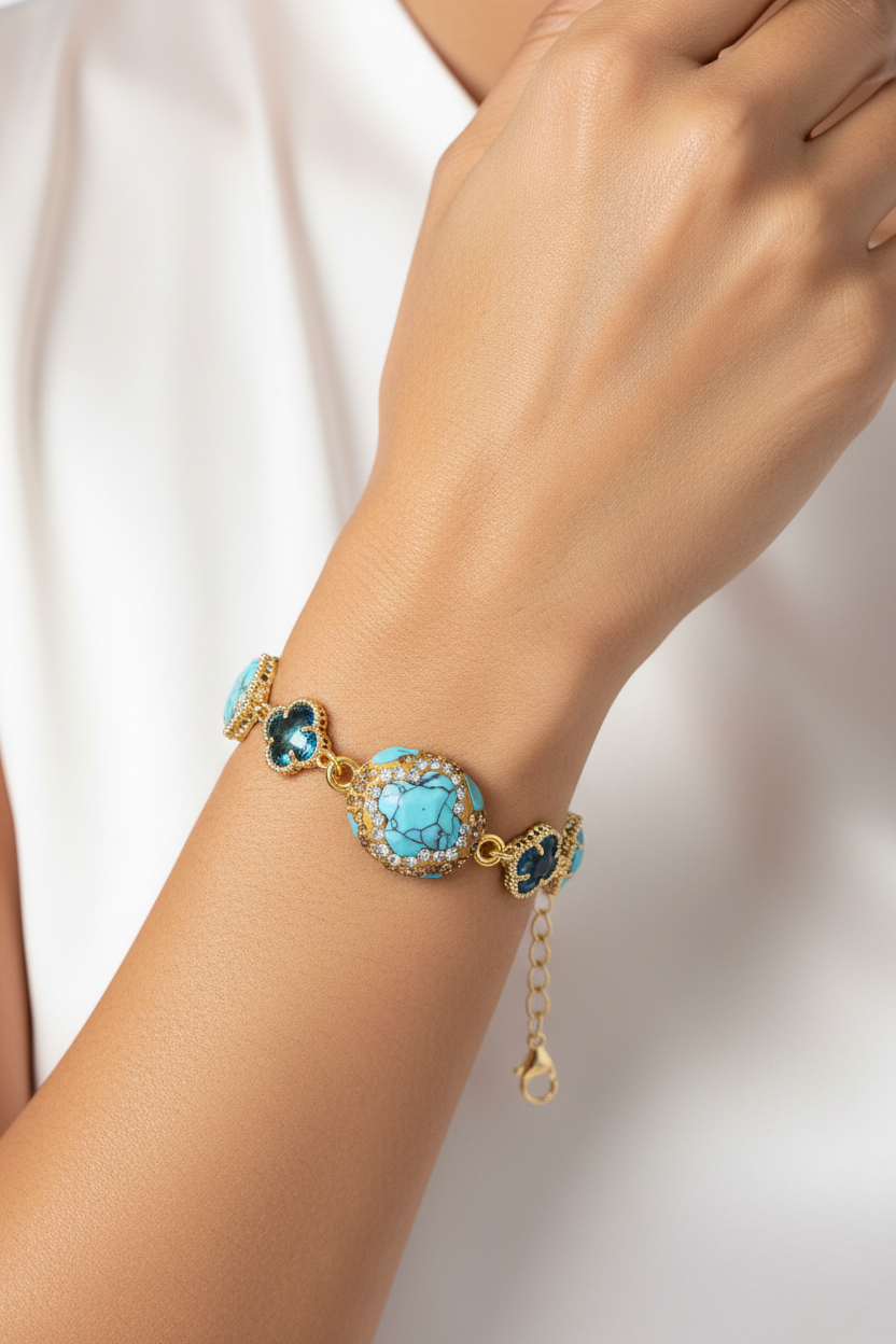 Brazalete Turquesa