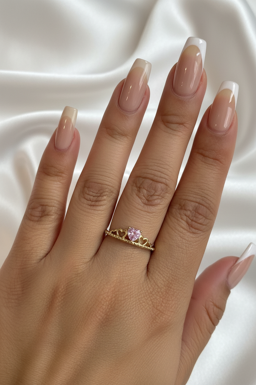 Crown Ring On Model