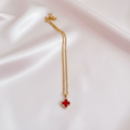 Flat lay - Trébol Rojo Dorado