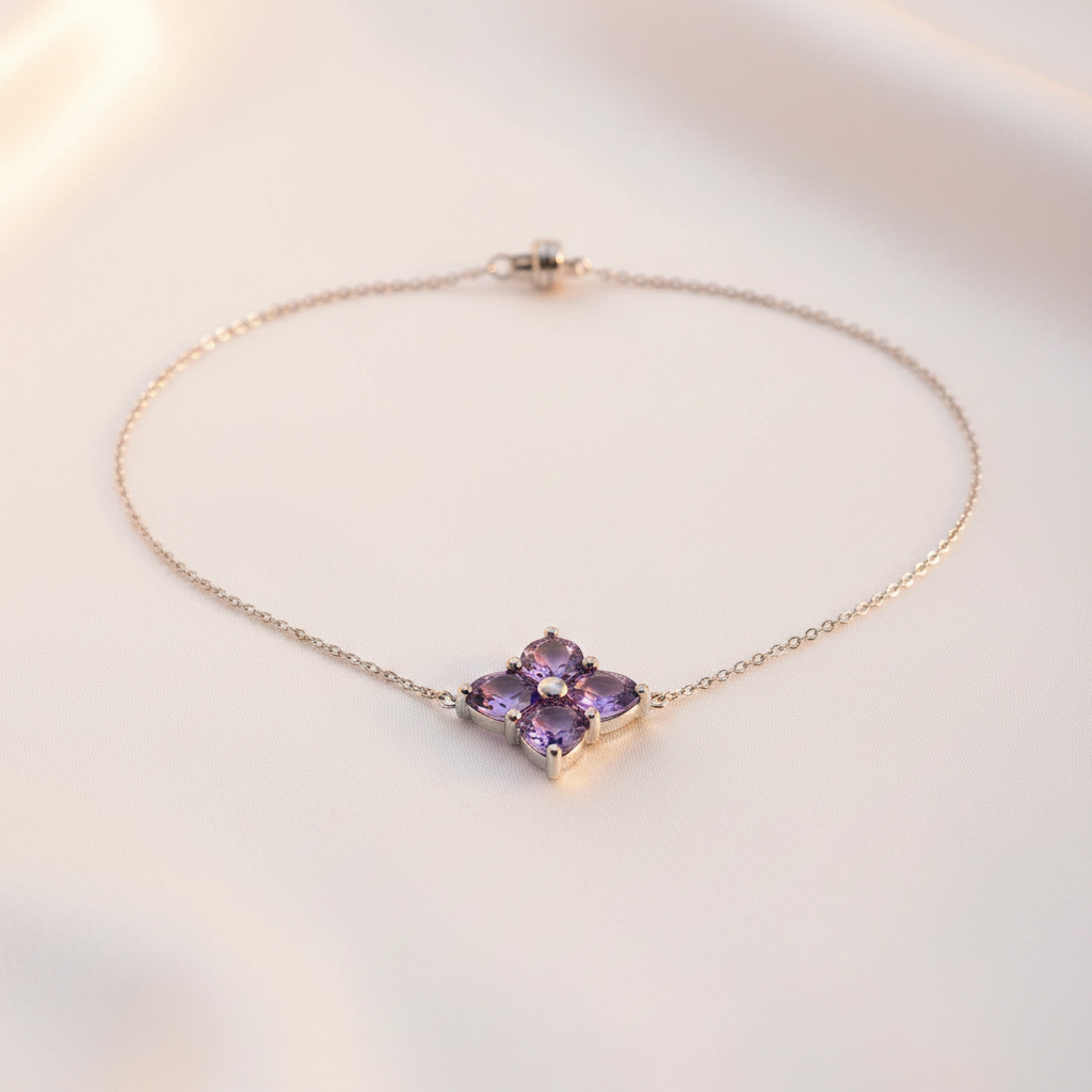 Flat Lay Trébol Silver