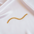 Gold Brick Bracelet Flat Lay