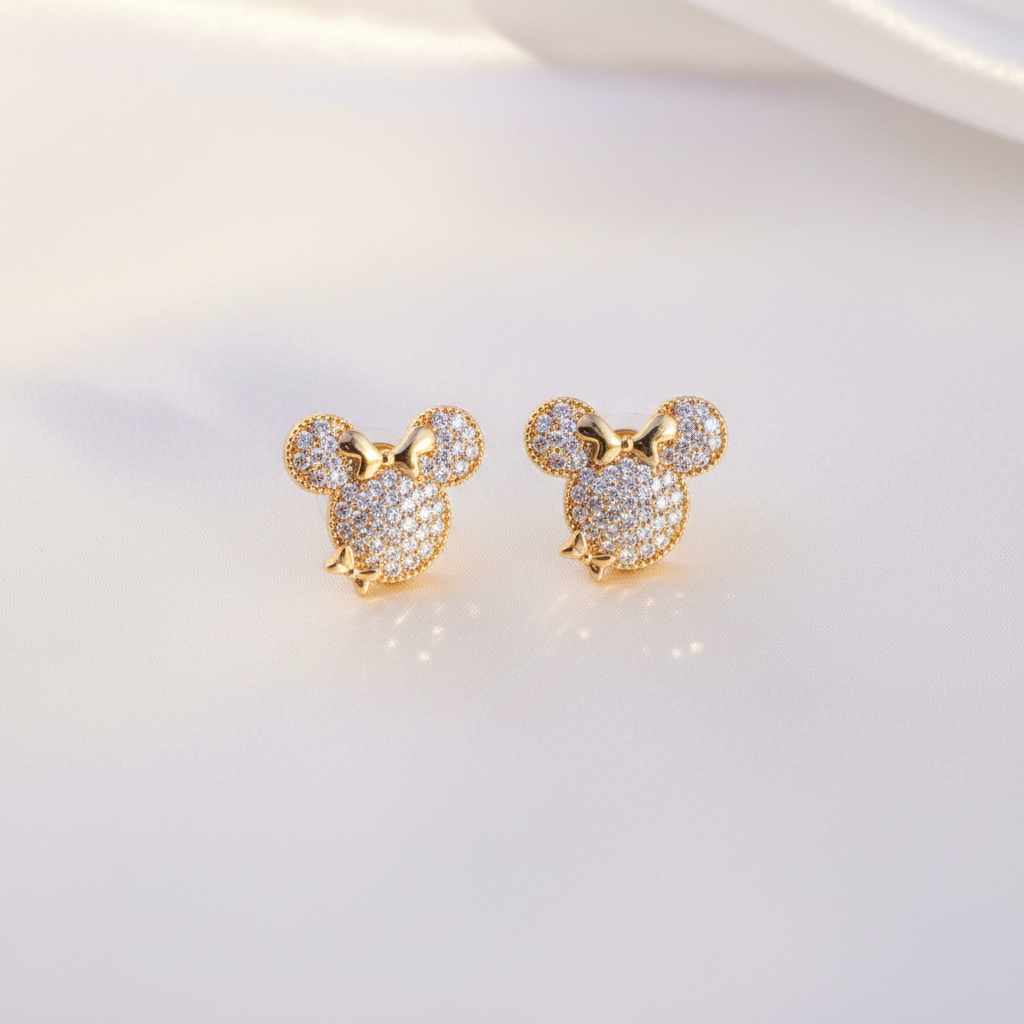 Aretes Minnie — Brillos que Enamoran ✨