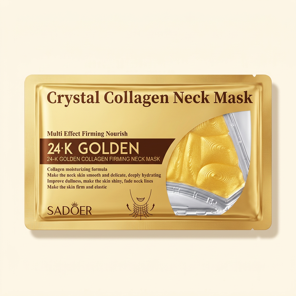 Neck mask package front