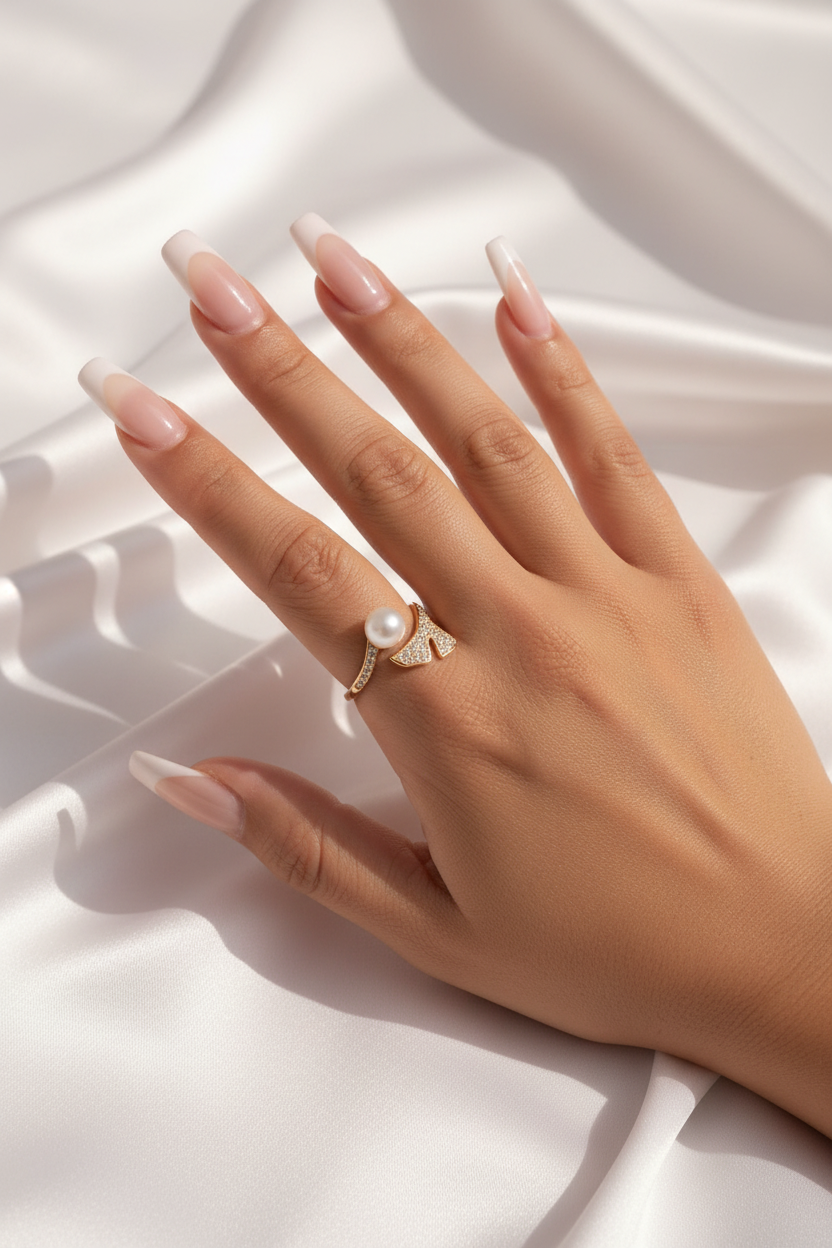 Pearl Mermaid Tail Ring - Model