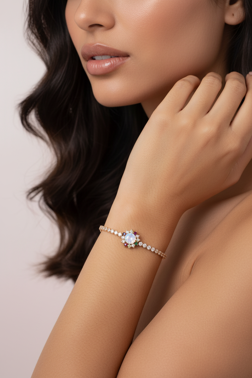 Pulsera Piedra Luna - Modelo