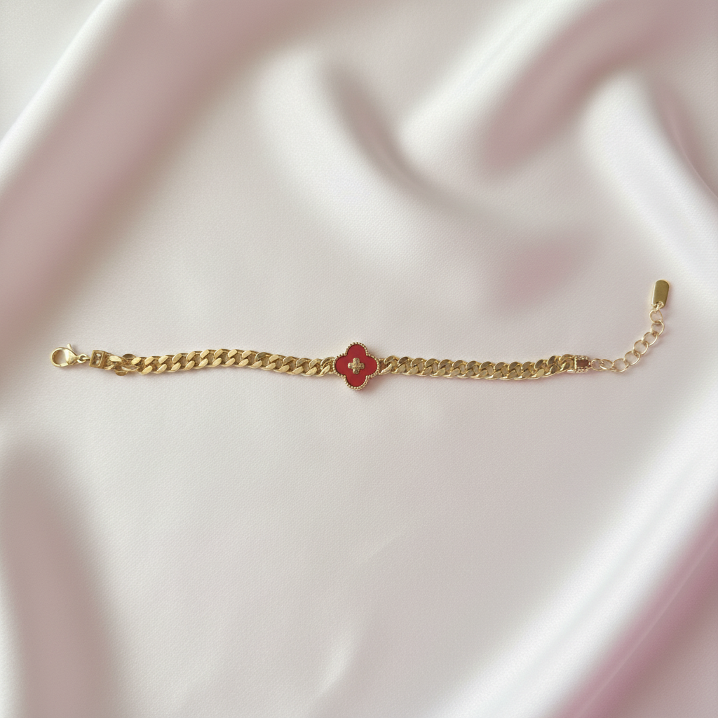 Red Clover Flat Lay