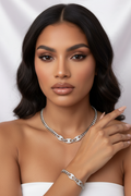 Set Plateado - Modelo Mujer