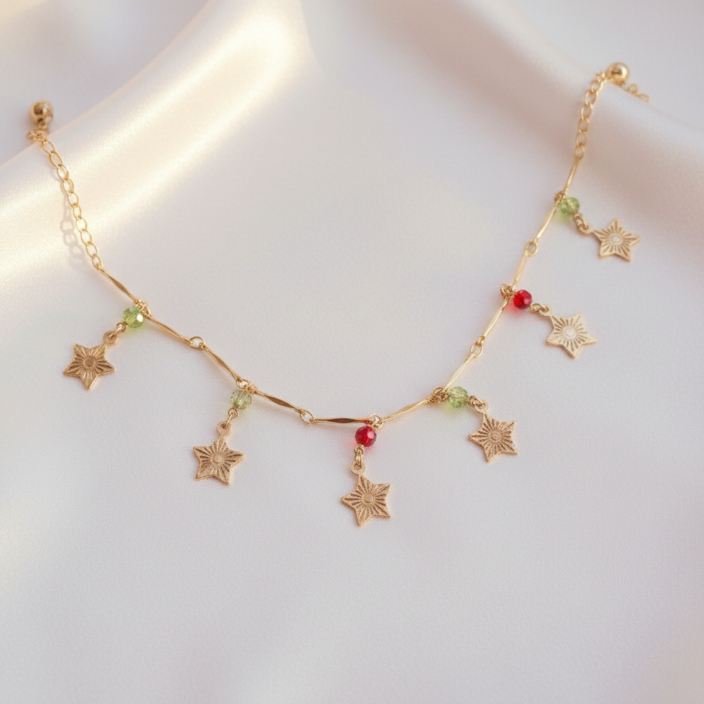 Tobillera Estrellas